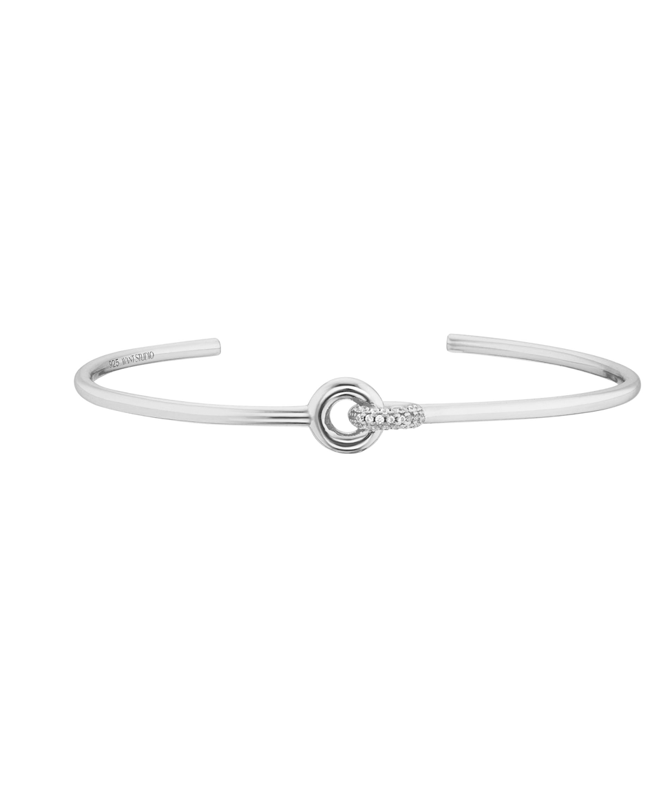 Alba Cuff, silver cuff, sterling silver, bracelet, bracelet stack