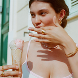 ZINNIA HOOPS