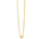 Bisous Necklace Gold, sterling silver, gold plated, gold chain, lips pendant, necklace stack