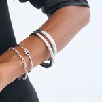 Nadine Bracelet, Sterling Silver, Chain Bracelet, Bracelet Stack
