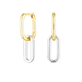 CELINE EARRINGS GOLD/SILVER