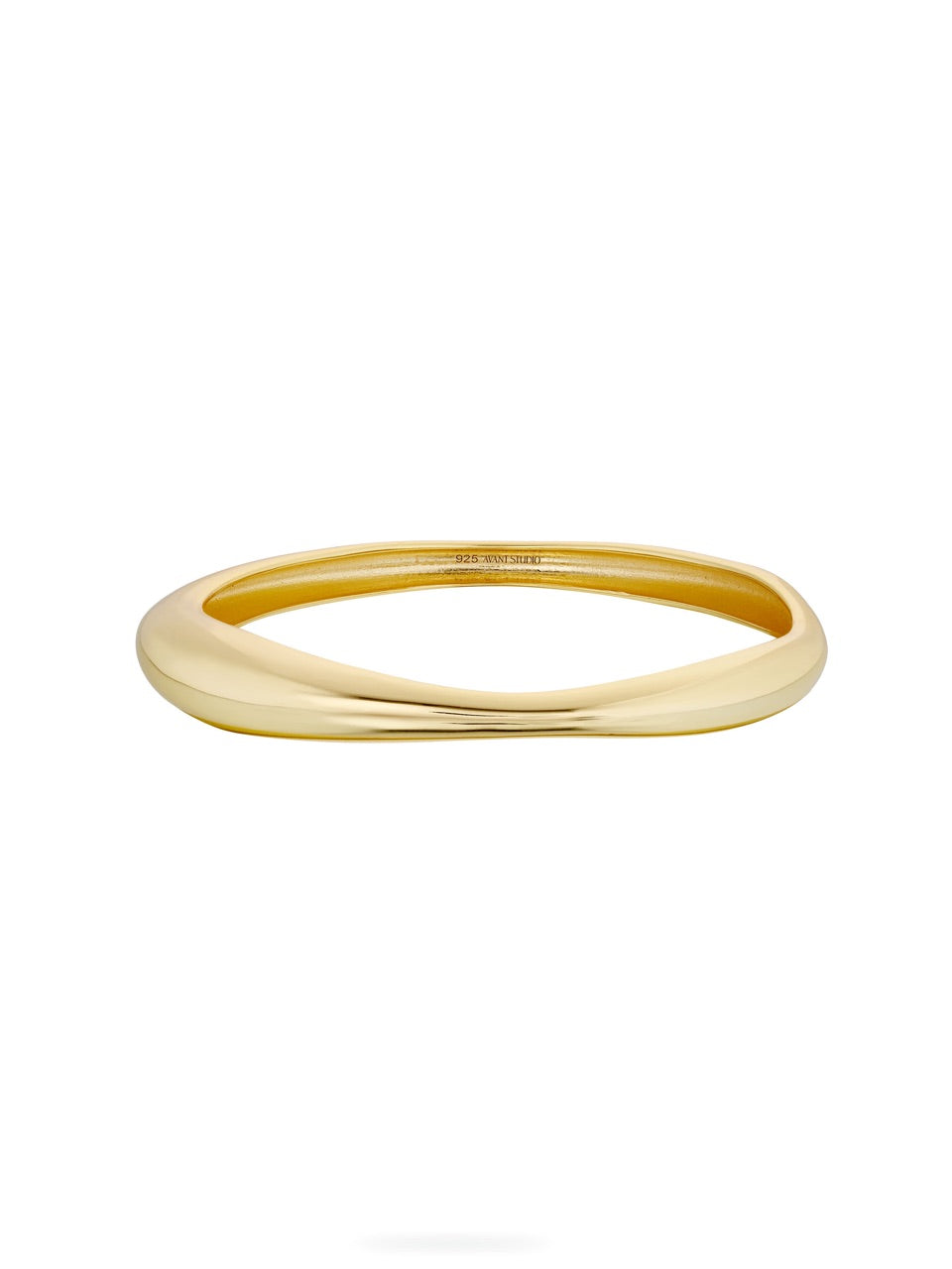 Cristabel Bangle, Gold Bangle, Gold Plated, Bracelet, Chunky Bracelet, Bracelet Stack, Sterling Silver