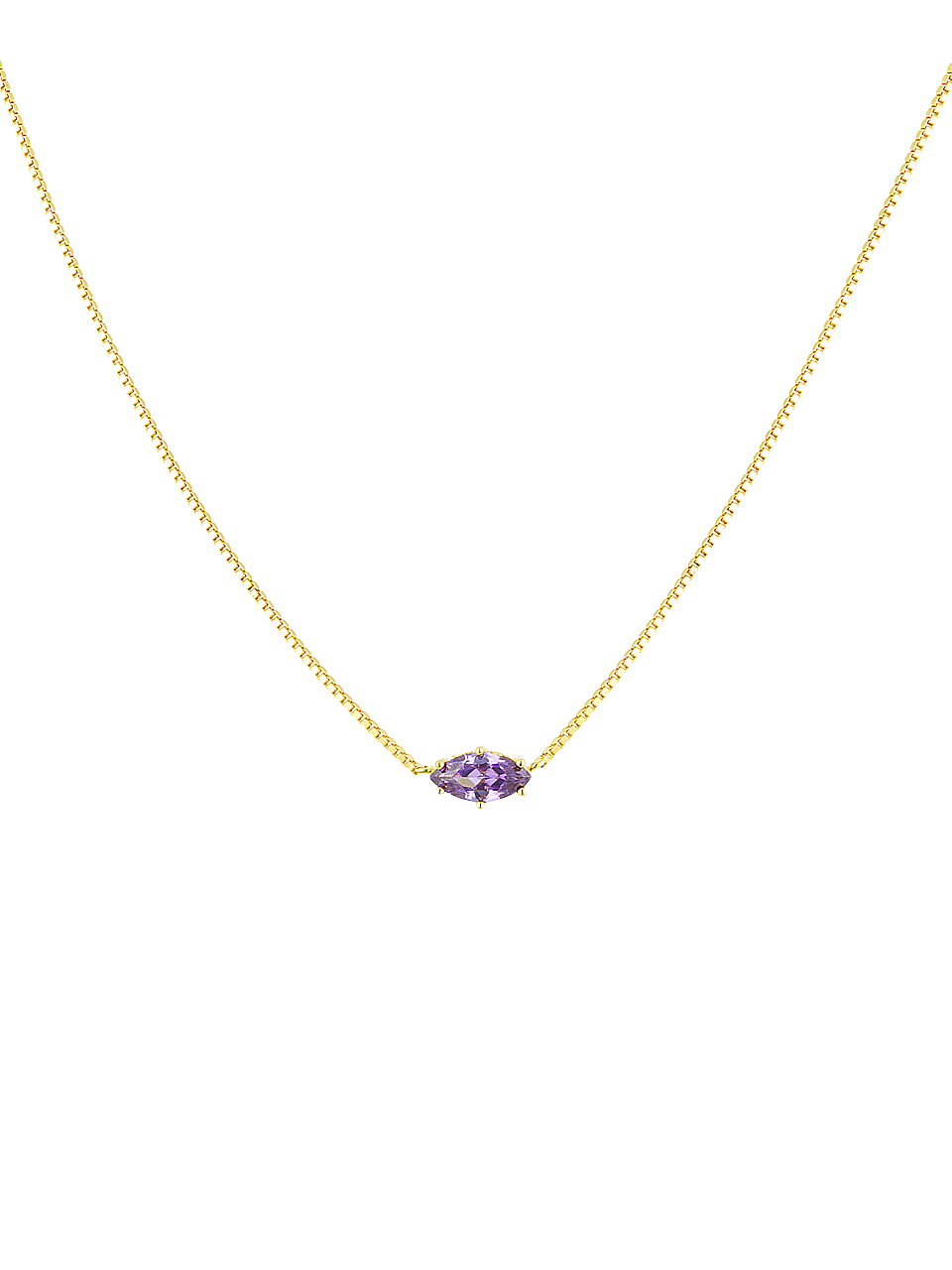 Birthstone discount february necklace