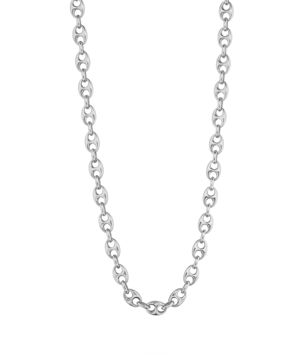 Goldie Necklace Silver, sterling silver, silver chain, necklace stack