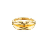 LÈVRES RING - YELLOW GOLD