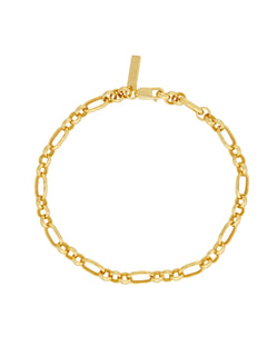 Nadine Bracelet, Sterling Silver, Gold Plated, Chain Bracelet, Bracelet Stack