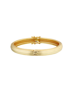 Natalia Bangle, Gold, Gold Plated, Sterling Silver, Bracelet, Bracelet Stack