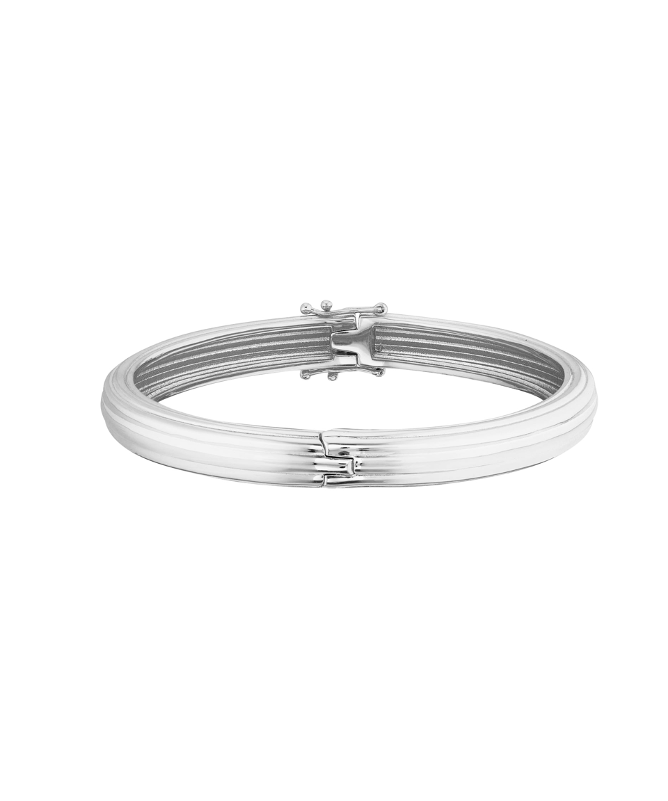 Natalia Bangle, Silver, Sterling Silver, Bracelet, Bracelet Stack