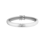 Natalia Bangle, Silver, Sterling Silver, Bracelet, Bracelet Stack