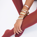Natalia Bangle, Silver, Sterling Silver, Bracelet, Bracelet Stack