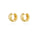 Noa Huggies, gold huggies, hoops, ear stack, earrings, sterling silver, gold plated