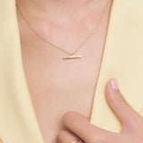 NORA NECKLACE - YELLOW GOLD