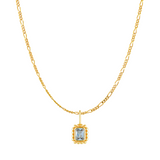 REMY NECKLACE AQUAMARINE
