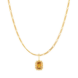 REMY NECKLACE CITRINE