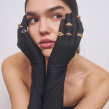 SOPHIE LAPIS SIGNET RING - YELLOW GOLD