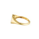 SOPHIE LAPIS SIGNET RING - YELLOW GOLD