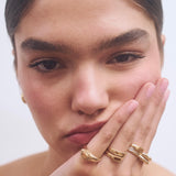 TATTIANA CITRINE RING - YELLOW GOLD