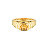 TATTIANA CITRINE RING - YELLOW GOLD