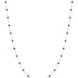 TIBI NECKLACE EMERALD