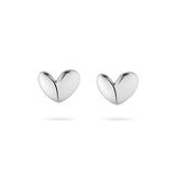 VIOLET STUD EARRINGS SILVER