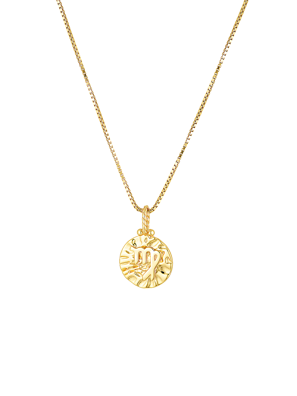 Virgo zodiac necklace deals