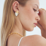VIVIENNE EARRINGS GOLD/SILVER
