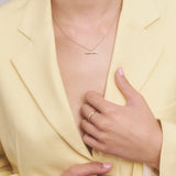 NORA NECKLACE - YELLOW GOLD