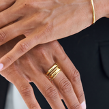 ALBA CUFF GOLD