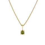 AUGUST BIRTHSTONE NECKLACE PETITE
