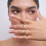 AVERY CITRINE RING - YELLOW GOLD