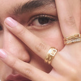 AVERY CITRINE RING - YELLOW GOLD