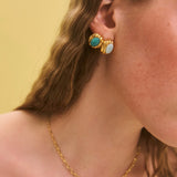 GIA EARRINGS LARIMAR