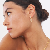 CELINE EARRINGS GOLD PAVÉ