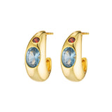 BAMBI HOOPS AQUAMARINE