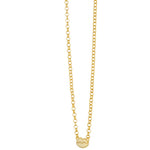 Bisous Necklace Gold, sterling silver, gold plated, gold chain, lips pendant, necklace stack