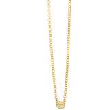 Bisous Necklace Gold, sterling silver, gold plated, gold chain, lips pendant, necklace stack