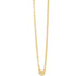 Bisous Necklace Gold, sterling silver, gold plated, gold chain, lips pendant, necklace stack