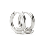BRUNA HOOPS SILVER