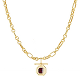 CLEO NECKLACE GARNET