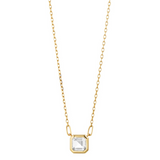 CONSTANCE LAB DIAMOND NECKLACE - YELLOW GOLD