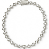 FLEUR NECKLACE SILVER