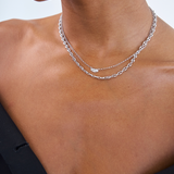 GOLDIE NECKLACE SILVER