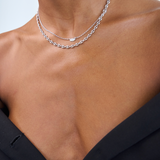 GOLDIE NECKLACE SILVER