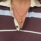 PUFF HEART NECKLACE