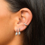 LUNA EAR CUFF SILVER