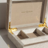 VELVET JEWELLERY BOX