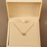 CONSTANCE LAB DIAMOND NECKLACE - YELLOW GOLD