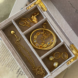 VELVET JEWELLERY BOX