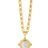 ISABELLA NECKLACE RUTILATED QUARTZ