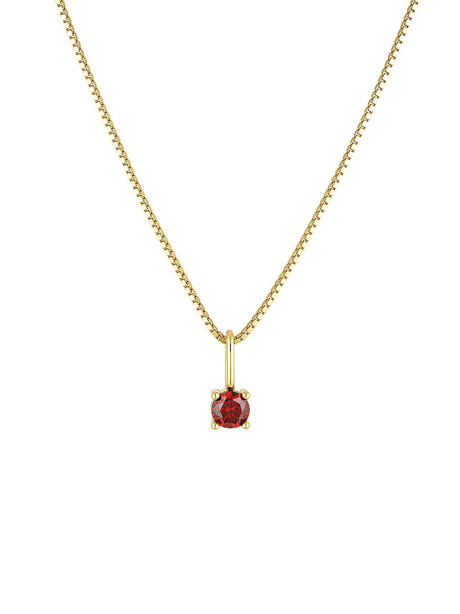 AVANT STUDIO JANUARY BIRTHSTONE NECKLACE PETITE Avant Studio
